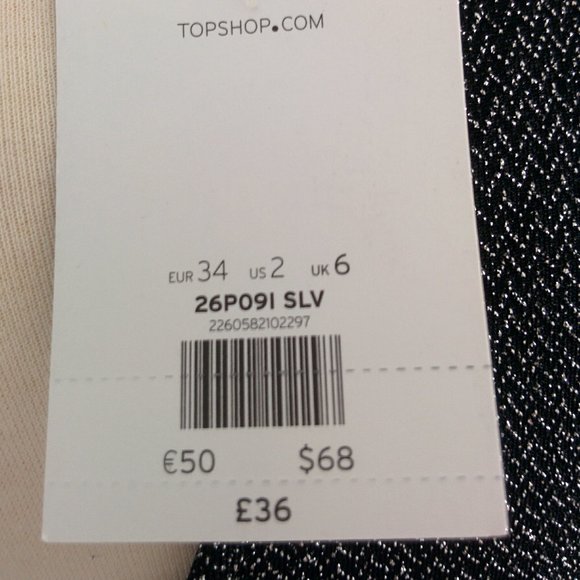 Topshop Romper in Shimmering Dark Grey/Black - Picture 5 of 7